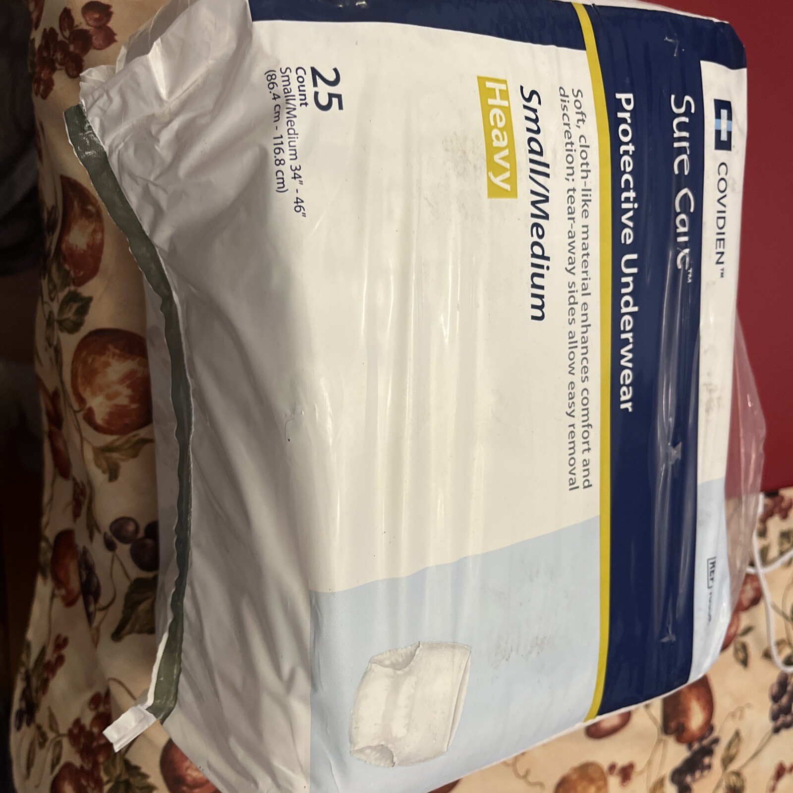 NEW Covidien Sure Care Protective Underwear Small/Medium Heavy Absorbency 25ct