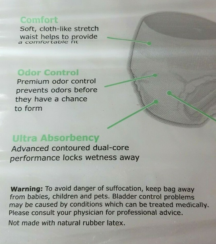 NEW Adult Underwear Adult Sz: Small 22 ct Heavy Absorbency McKesson Ultra UWBSM