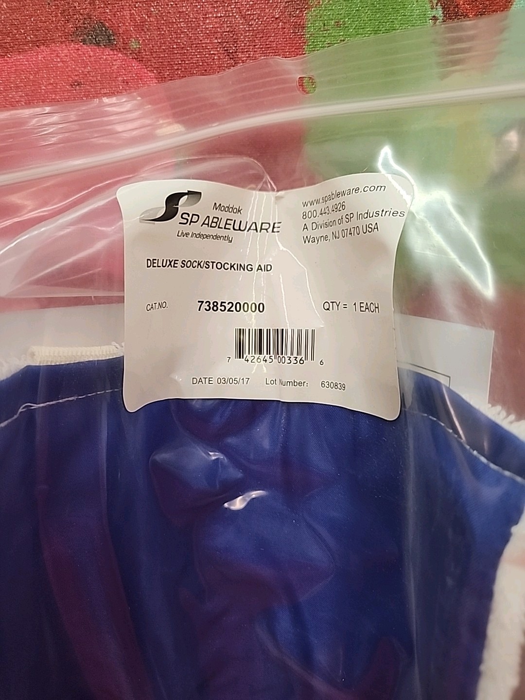 SP ABLEWARE MADDAK Deluxe Sock Stocking Aid New In Package