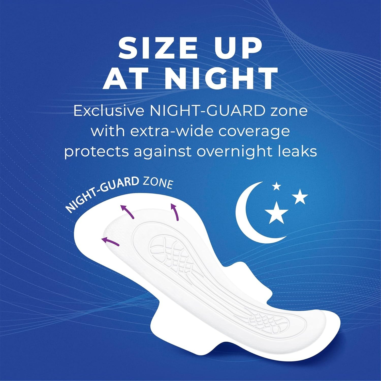 Stayfree Ultra Thin Overnight Pads 40 Count (Pack of 3), With Wings