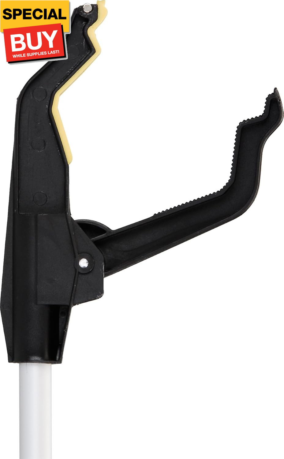 24” Long Reacher, Lightweight Grabber with Wide Gripper, Hook & Magnetic Tip, Ro