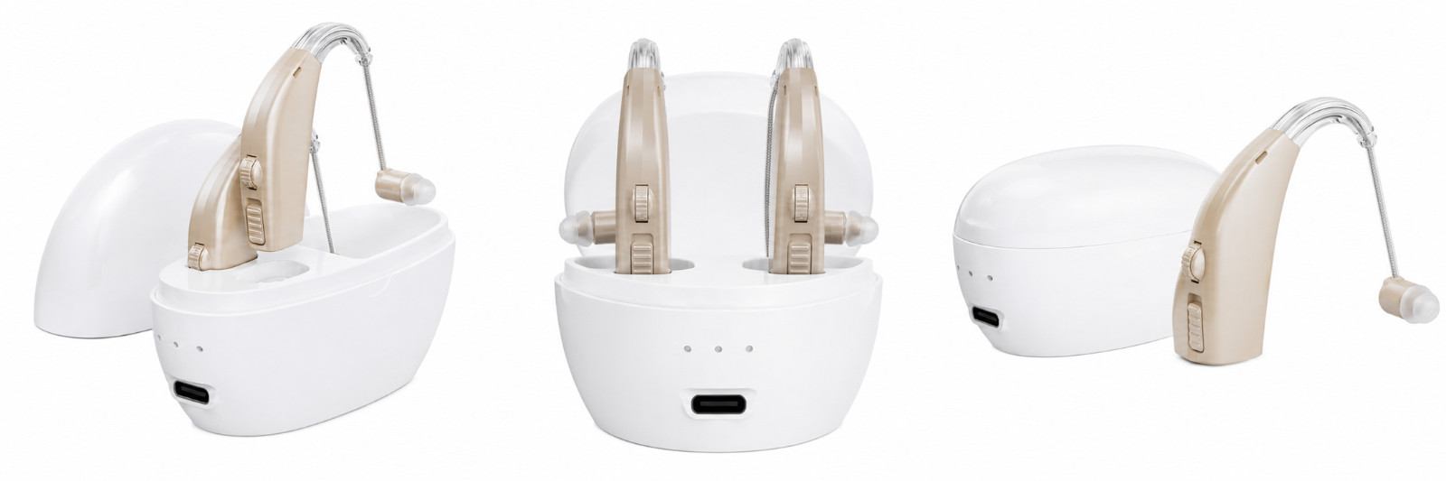 Hearing Aids Hearing Amplifiers for Seniors Rechargeable with Noise Cancelling.