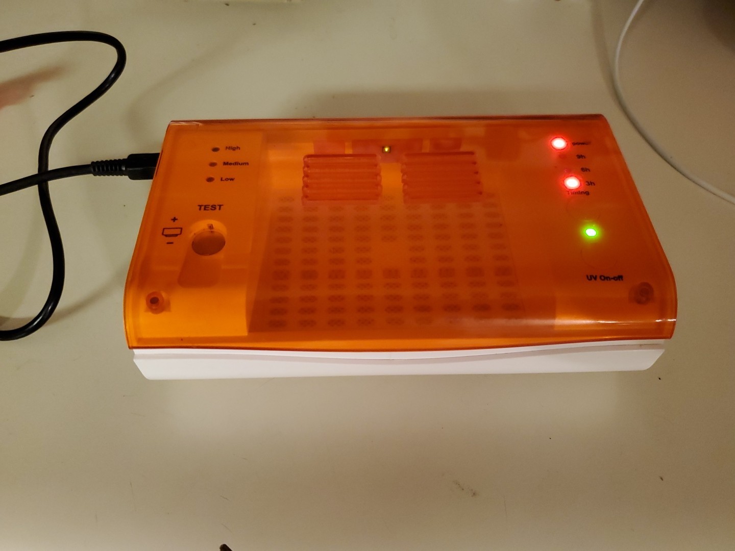Lucid UV/LED Hearing Aid Heated Dryer~UV/LED 275nm Sanitizer~LED Battery Tester
