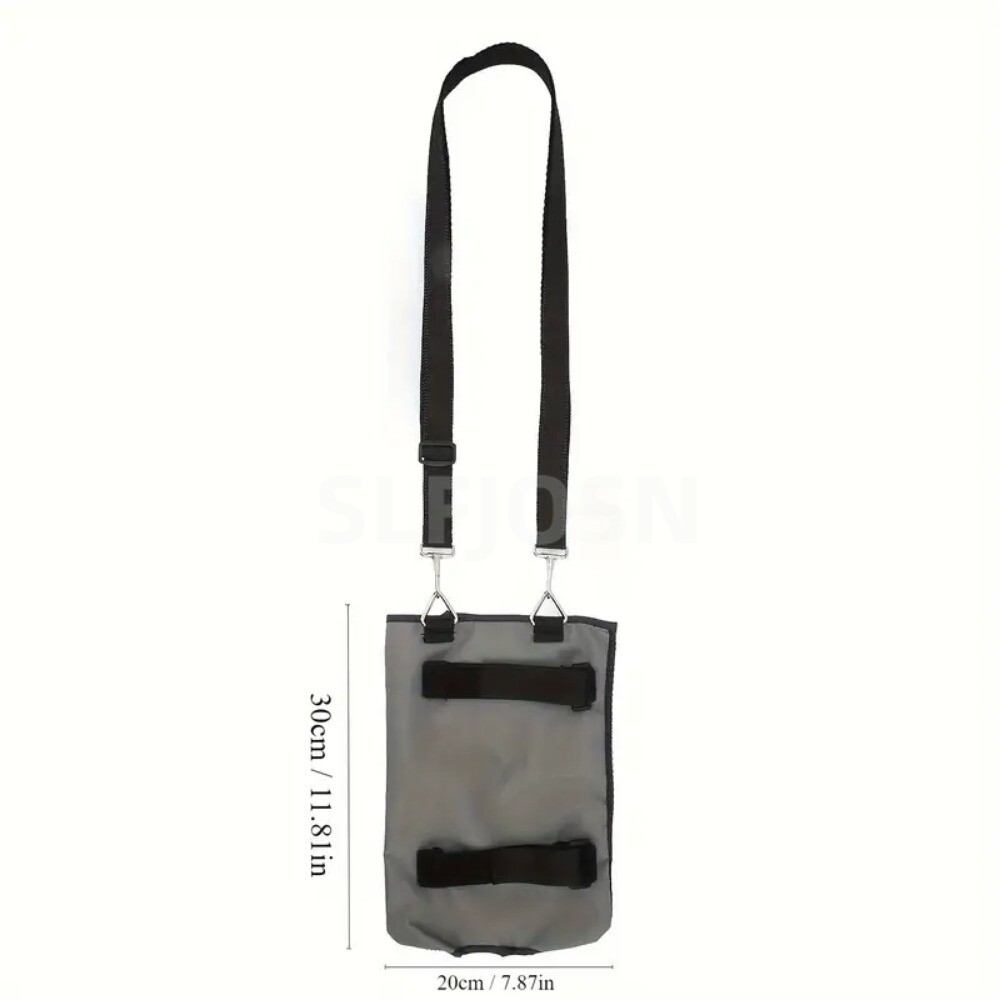 Mesh Urine Bag Holder Large-Capacity Secure Strap for All 5.28gal Drainage Bags