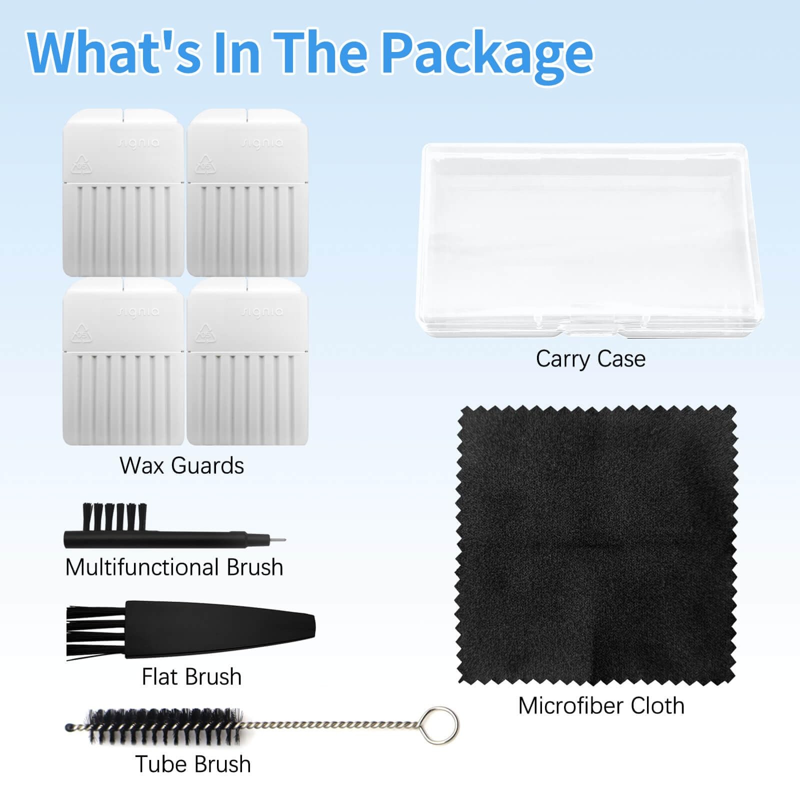 for Signi/Connexx Nanocare 3.0 Wax Guards Filters White