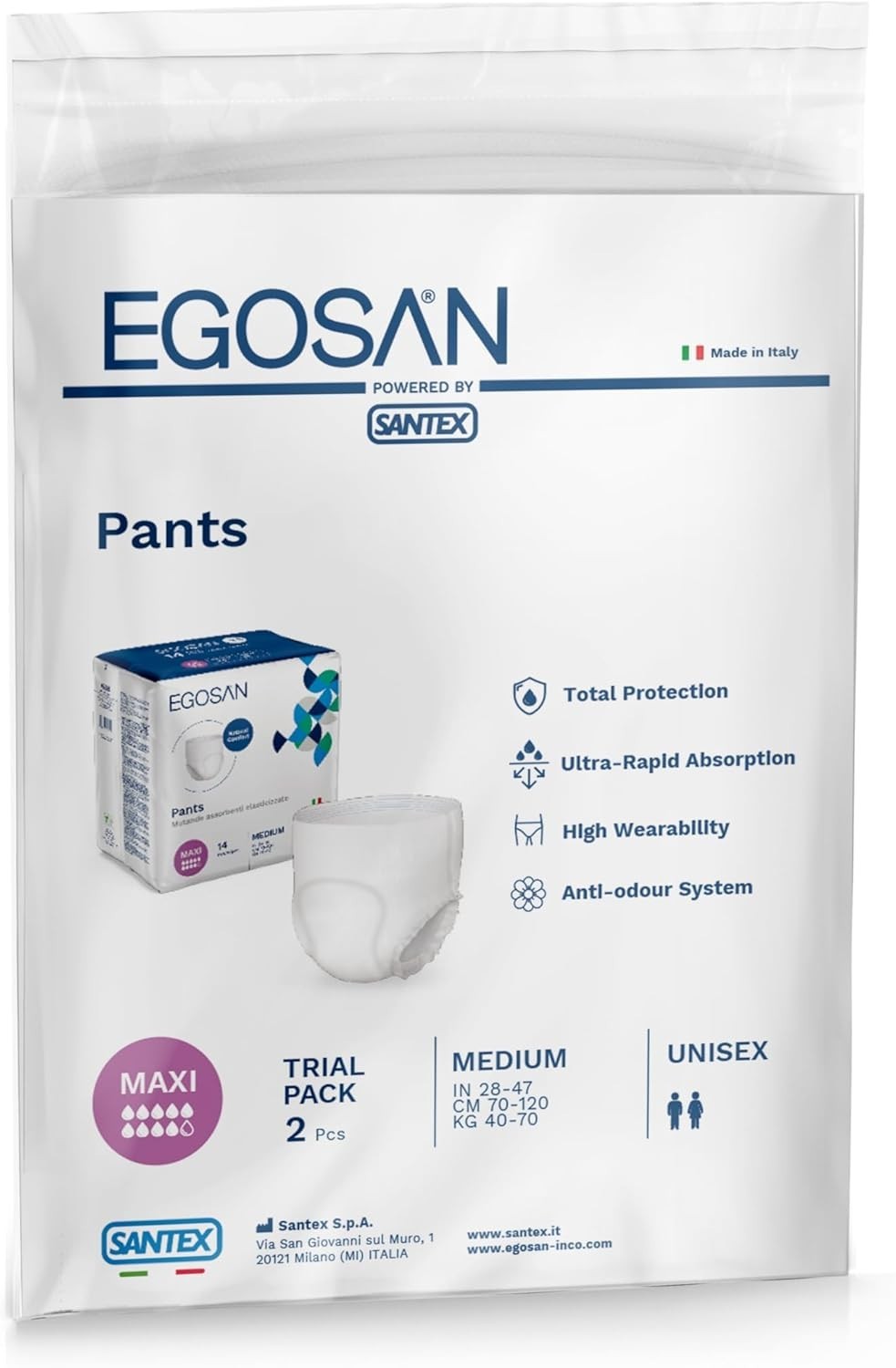 Max Absorbency Pull-Ups for Ultimate Overnight Protection – Medium 2 Count