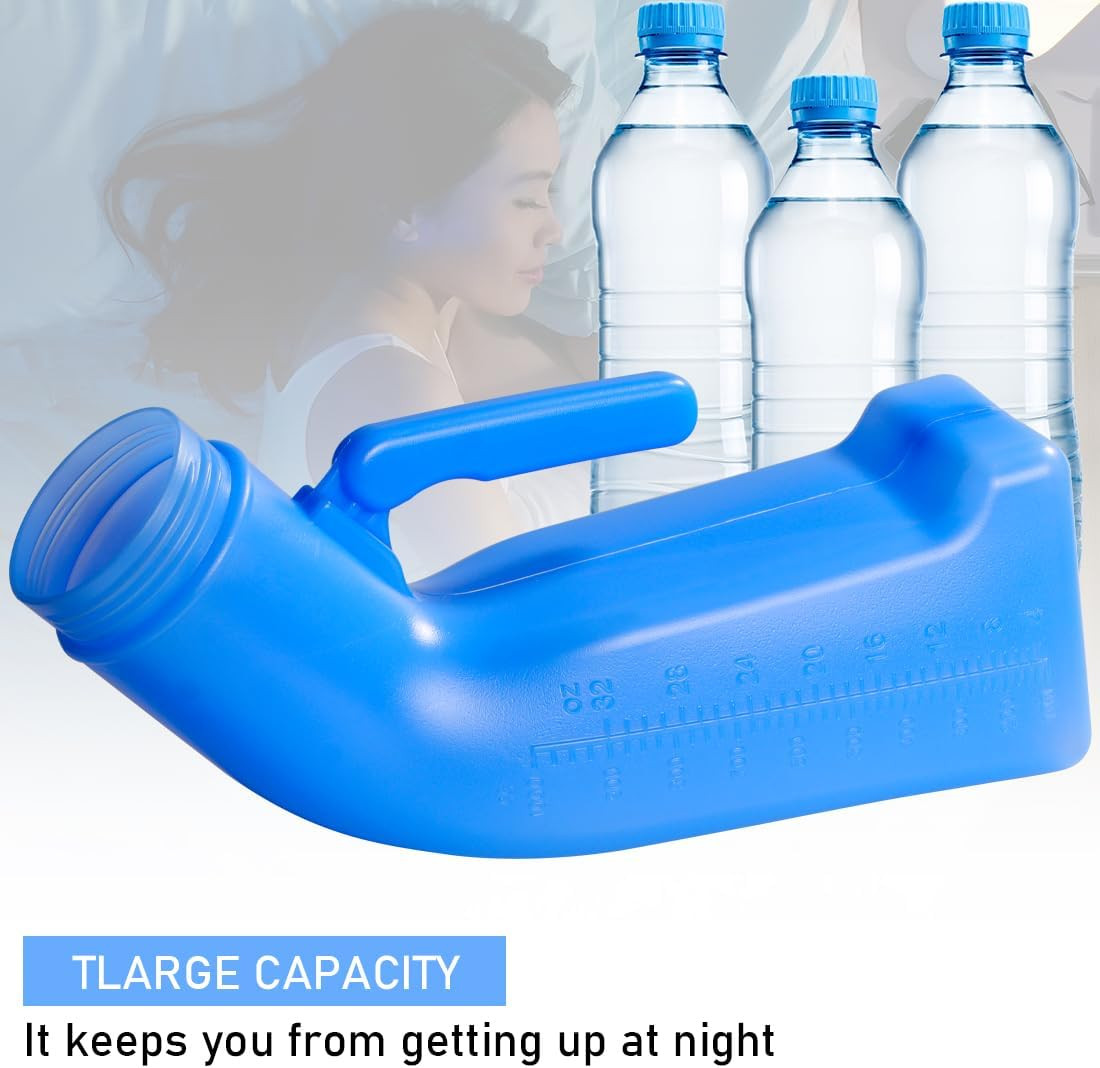 Male Urinals Urine Bottle for Men Portable Travel Pee Bottles Spill Proof Urinar