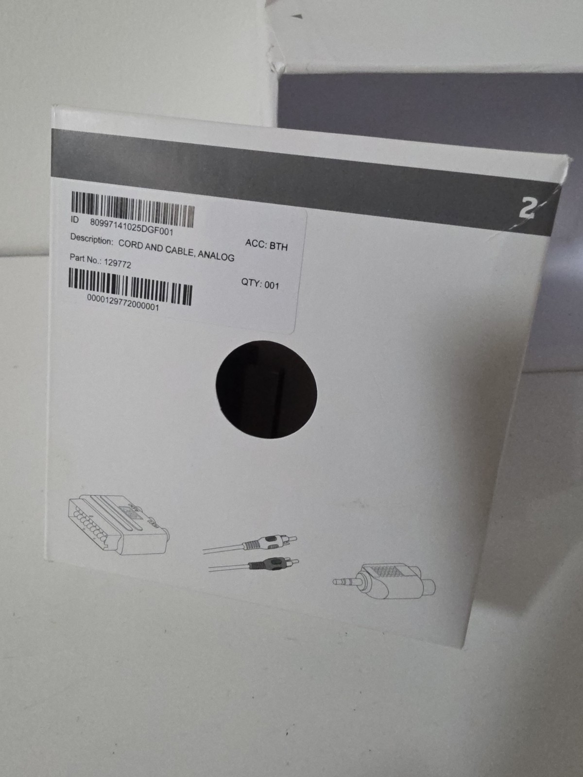 Oticon Connectline TV Adapter 2.0 Digital Hearing Aid Streaming BS-F200 Open Box