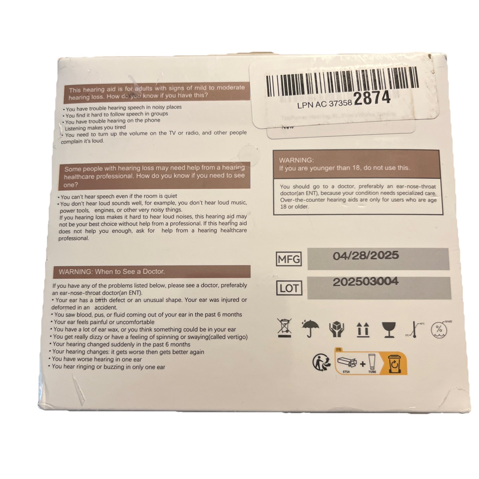 Hearing Aids for Seniors Rechargeable with Noise Cancelling,OTC Digital Devices