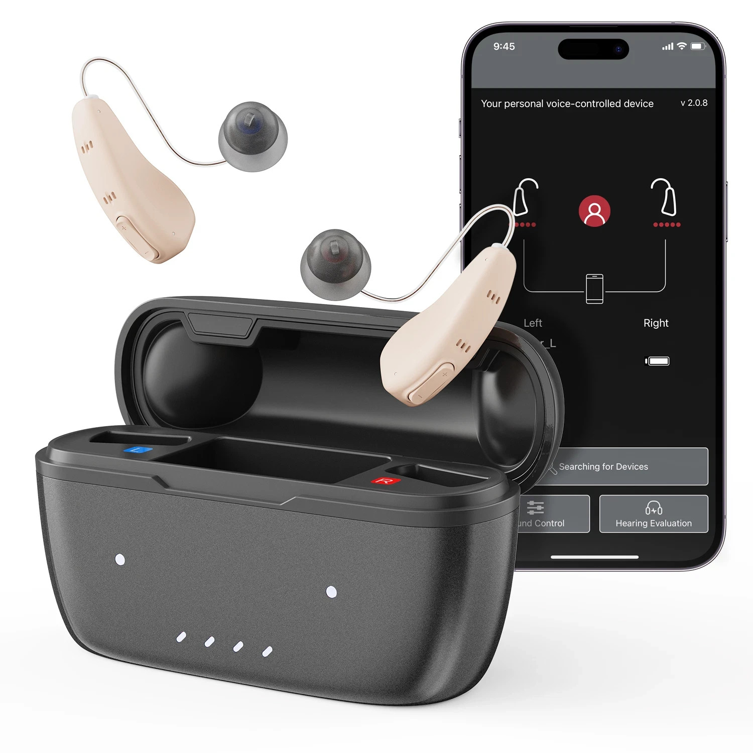 Lexi B3-Powered By Bose Prototype BTE OTC Rec Hearing Device/ Set App / Program