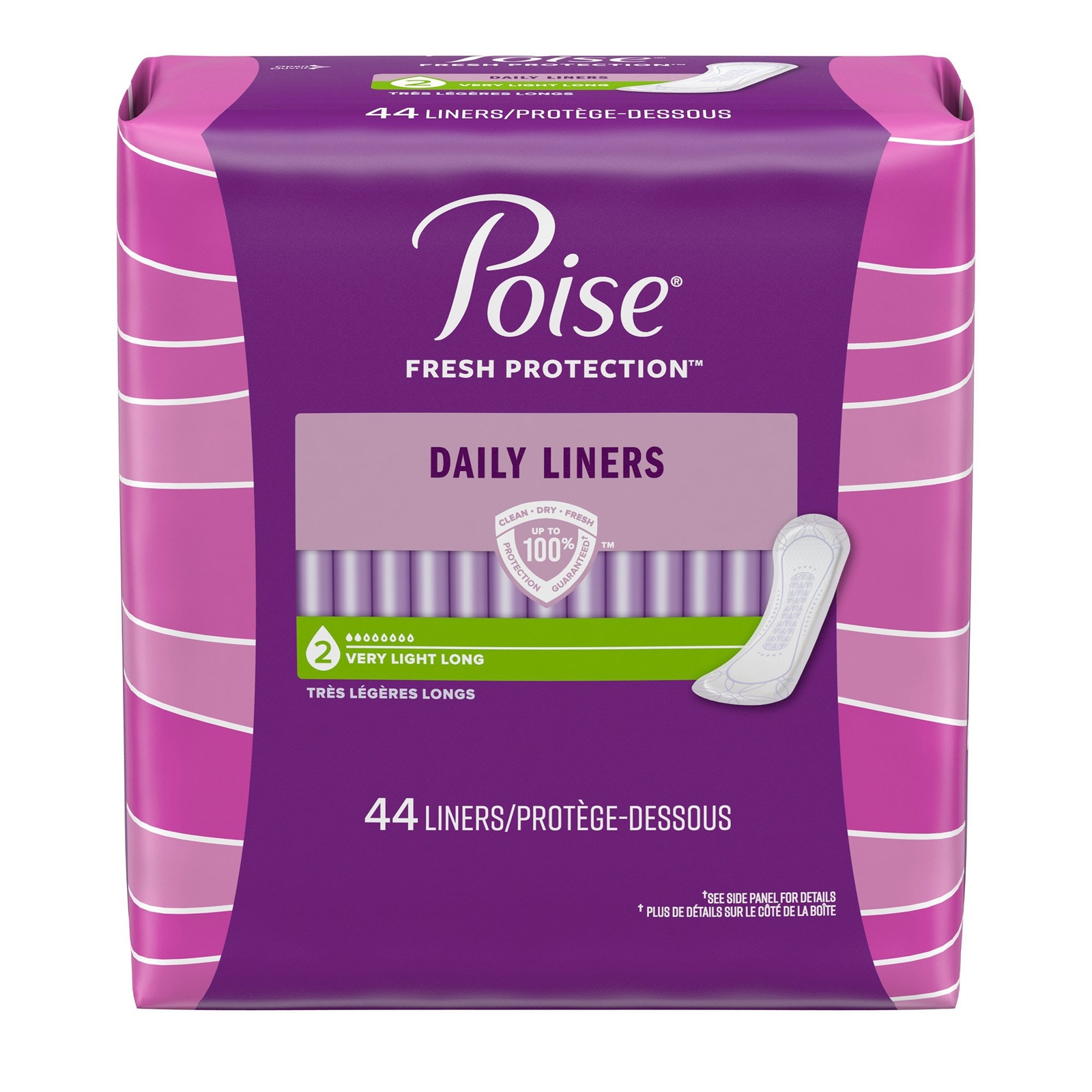 Poise Incontinent Pad 8.5″ L Long Length Light 264 Ct
