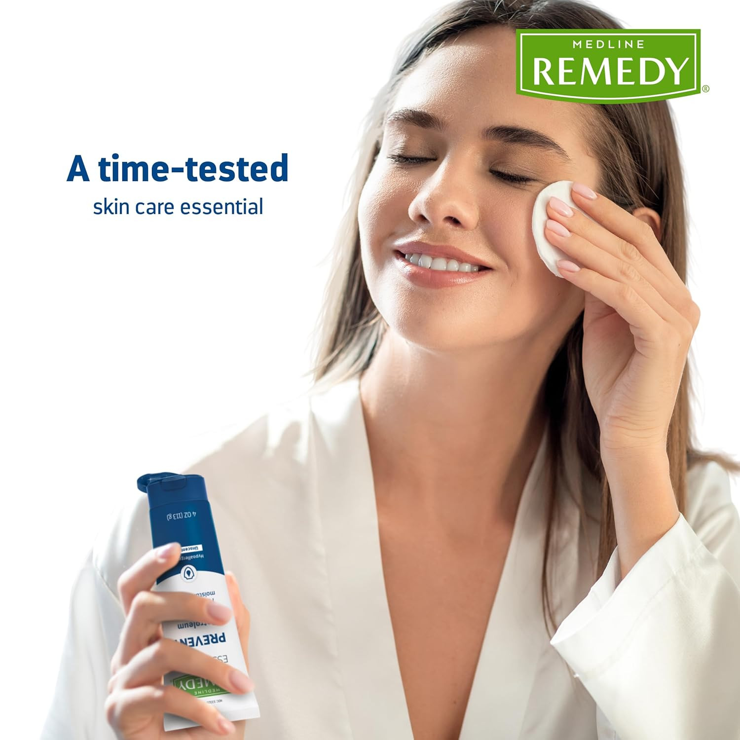 Remedy Essentials Petroleum Jelly, 4 Oz. Screw Cap Tube, Moisture Barrier for Se
