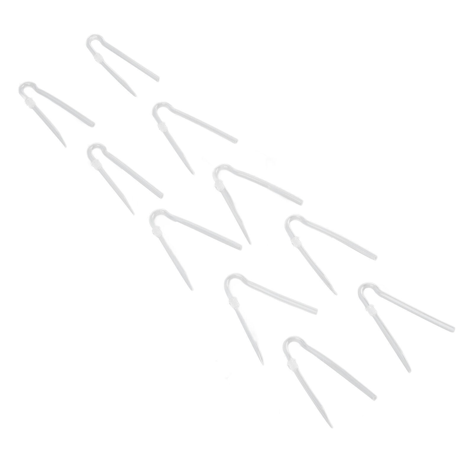10pcs Sound Aid Tube R Type Prevent Earwax PVC Sound Amplifiers Earmold Tubing