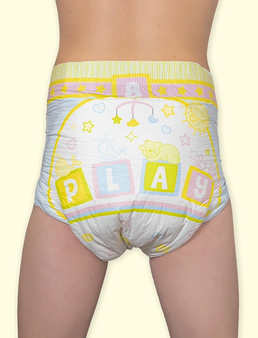 Kiddo Playtime Lot of 2 Adult Abdl Diapers Size Large