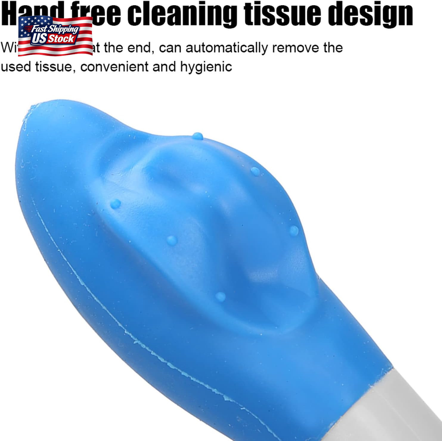 Toilet Aid Wiper, Toilet Tissue Aids Long Handle Reach Comfort Bottom Wiper Self