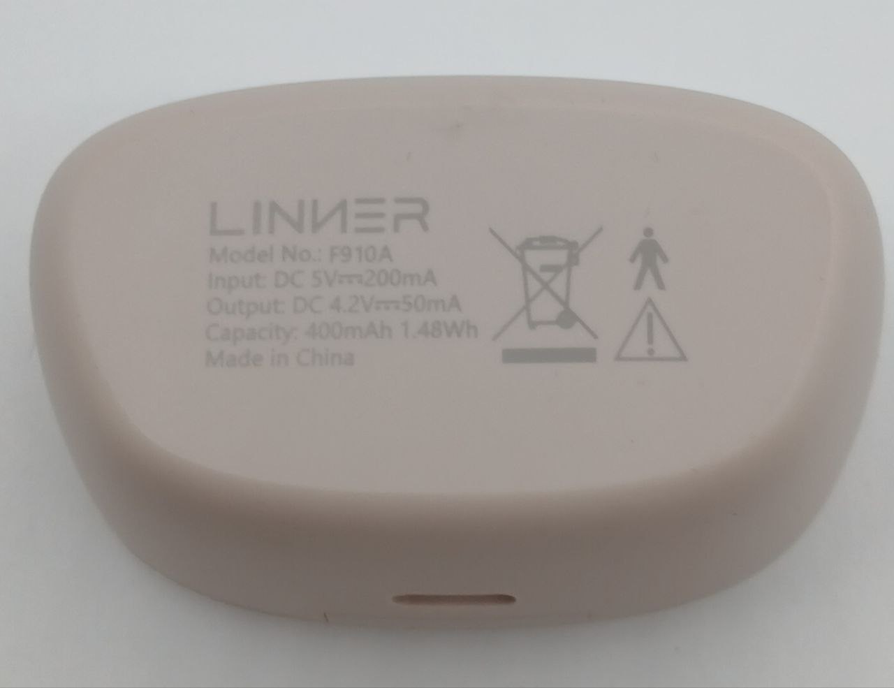 LINNER Saturn In-the-Ear OTC Hearing Aids Beige Model F910A New Open Box