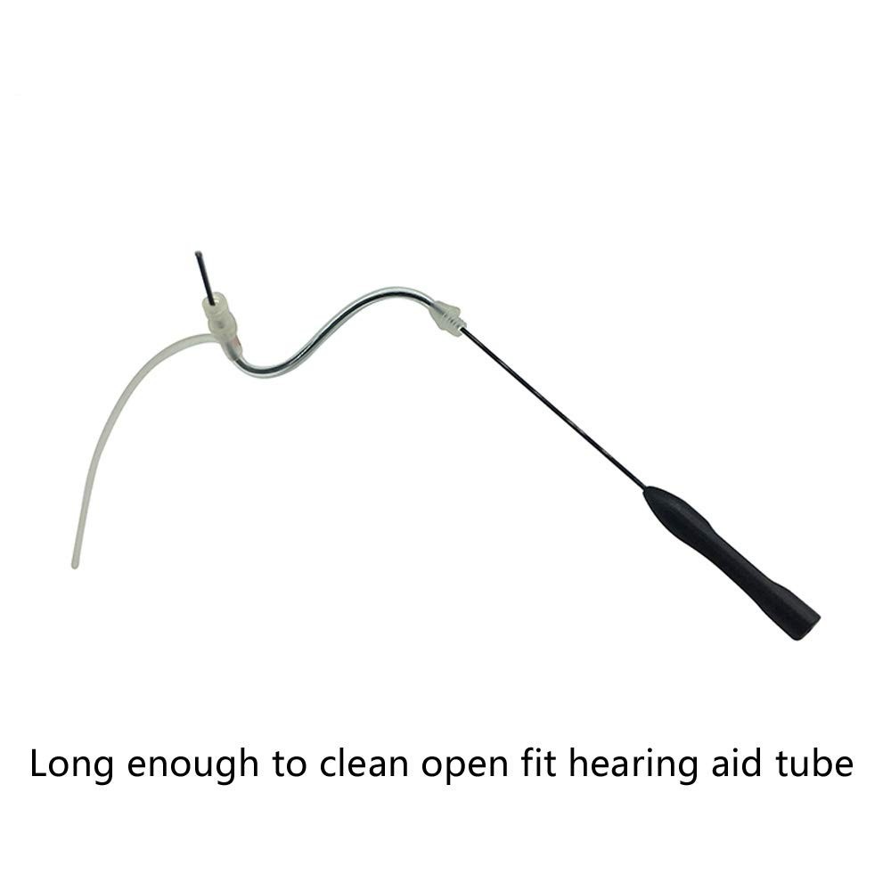 Durable Hearing Aid Cleaning Tool 2pcs Open Fit Earpiece Vent Earmold Accessory