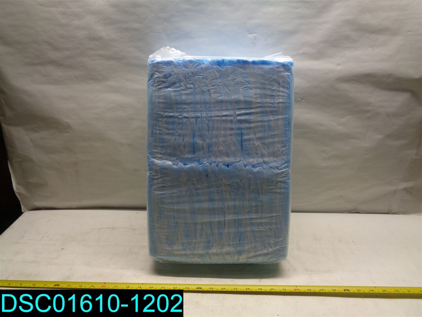 SIMPLICITY DISPOSABLE LIGHT ABSORBENT UNDERPAD 23X36”BLUE 150/CS 50192253001363