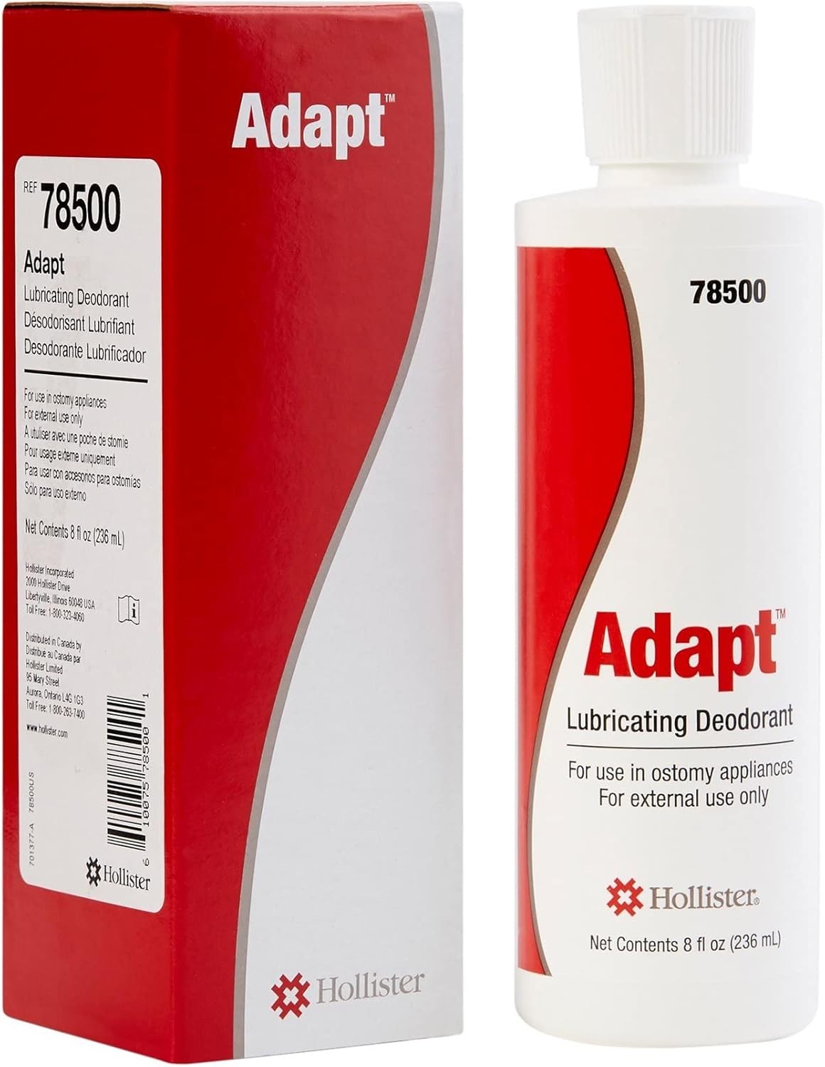 NEW Hollister 78500 Adapt Lubricating Deodorant – 8oz.