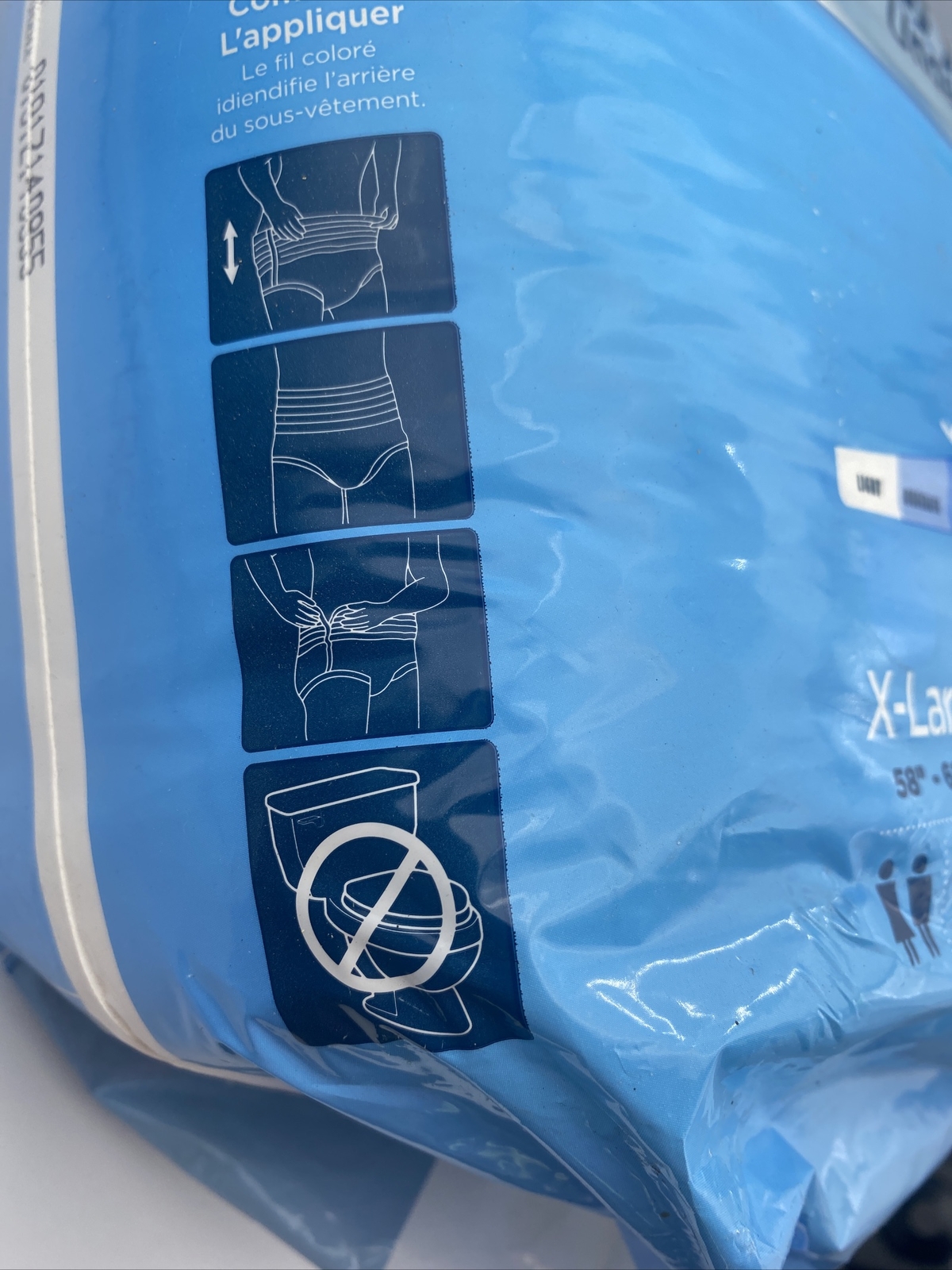 Attends Advanced Disposable Underwear Size XL (3 Packs of 14 Each Total of 42