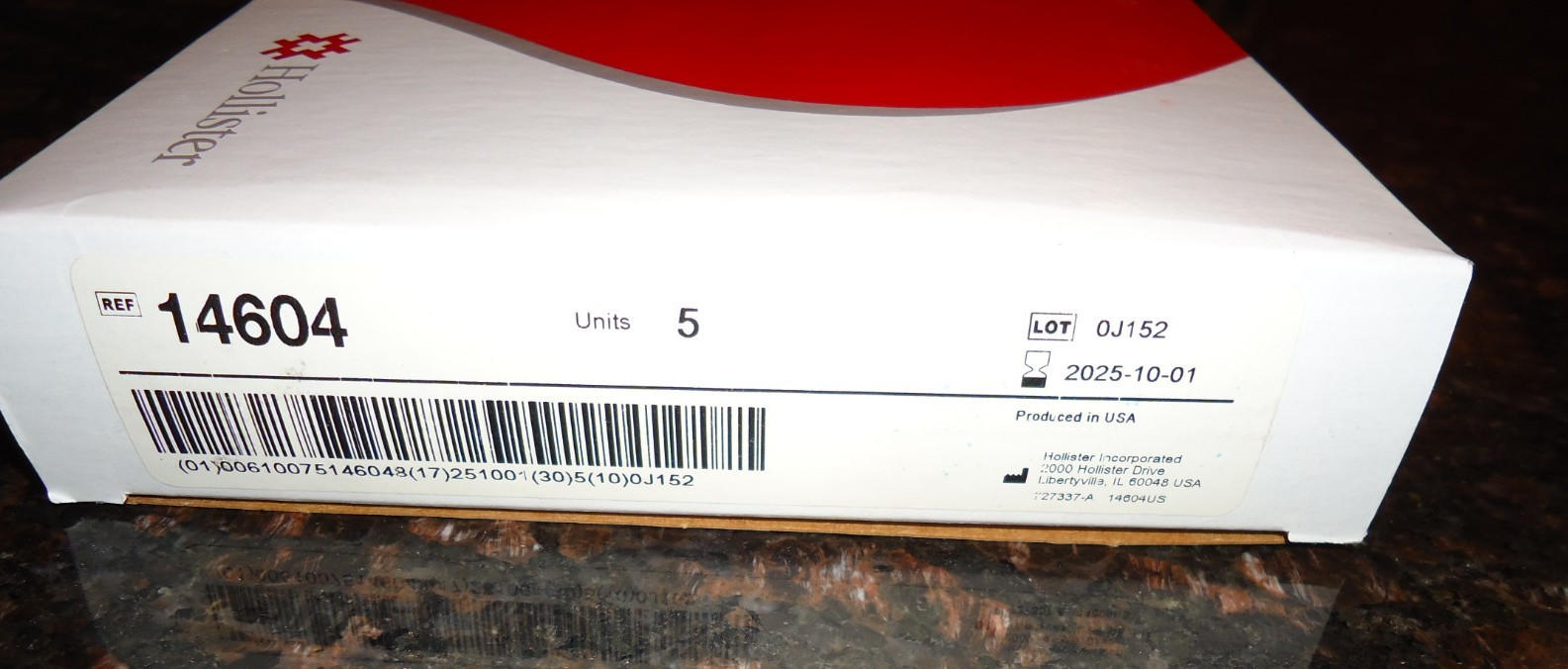 Lot of (2) box Hollister 14604 Flextend 2 Piece Ostomy Skin Barrier – 9 Count