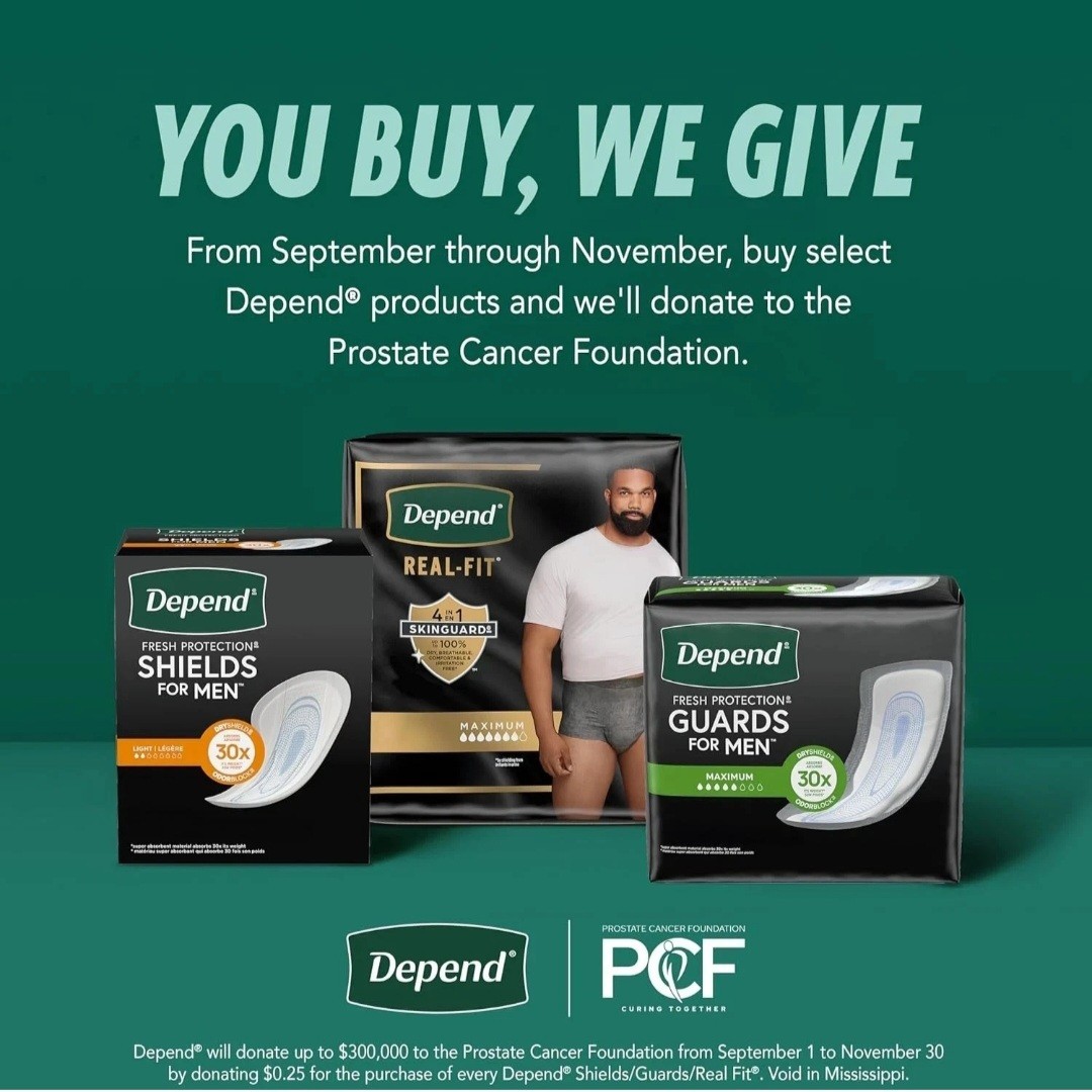 Depends Guards Incontinence Pads for Men, Maximum Absorbency, 52 Count