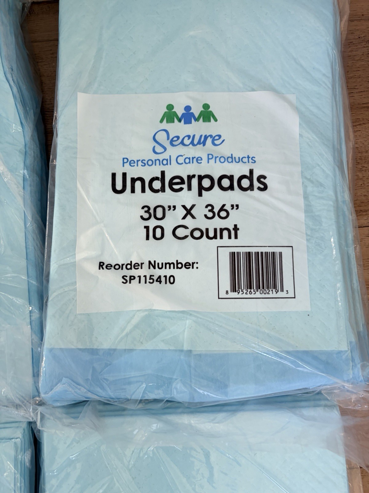 Secure Personal (TotalDry) 30x36in Disposable Underpad Heavy Case of 40