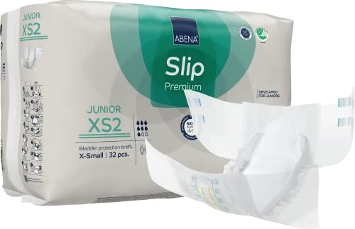 Abena Slip Premium XS2 Incontinence Briefs Breathable Absorbent Protection