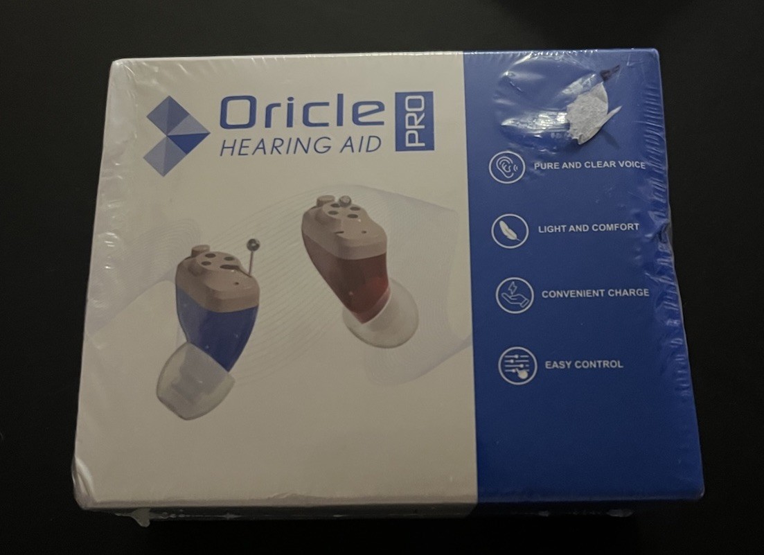 Oricle PRO Hearing Aids for Seniors 16 Channel 48 Hour Battery + Case SEALED