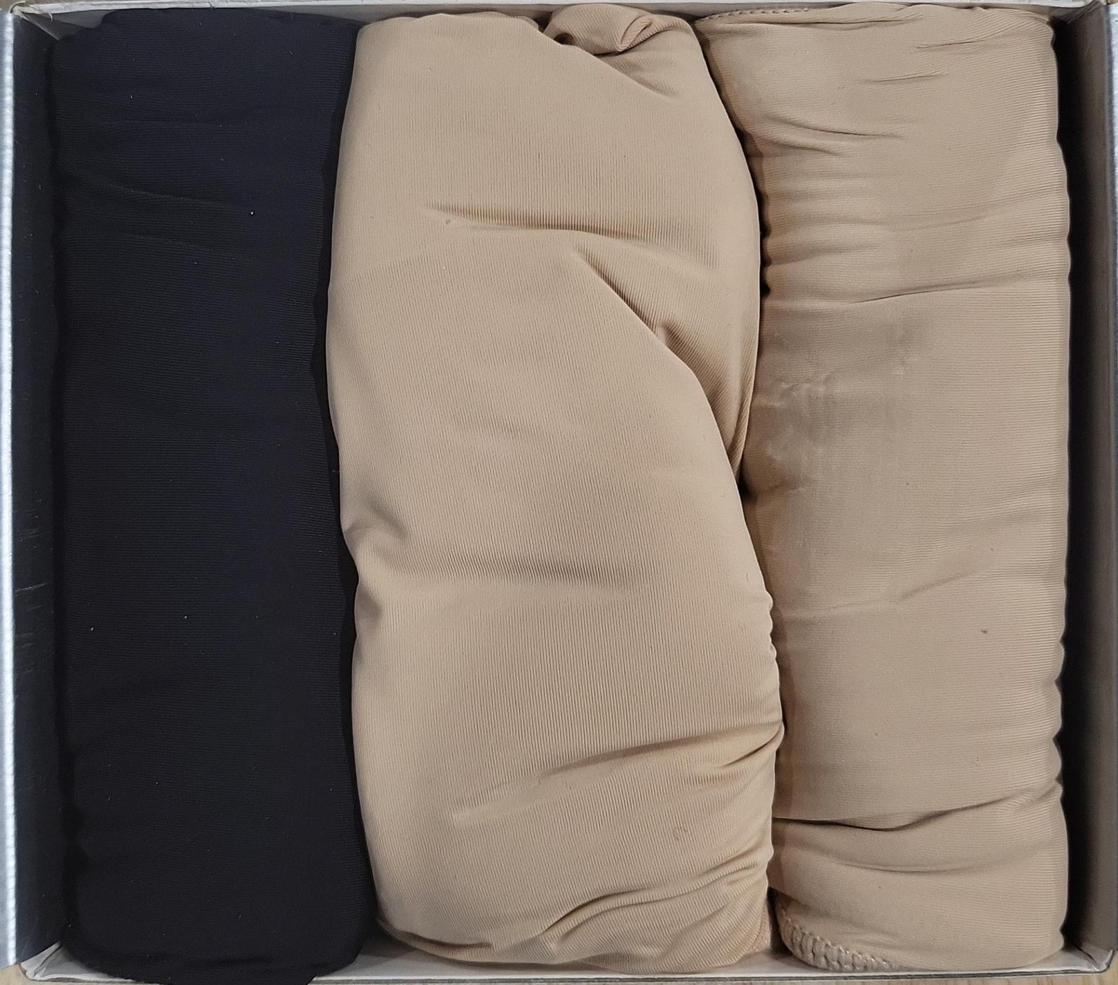 3 Pack 1 Black-2 Beige, XL AIRCUTE Washable Women Urine Incontinence Underwear