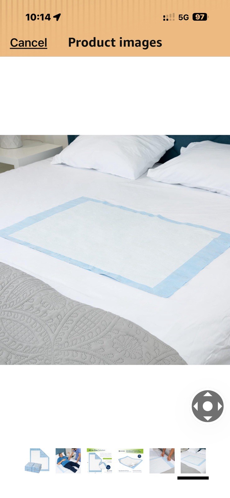 Halyard Super Absorbent Disposable Waterproof Underpads Cloth-like 36×23 in