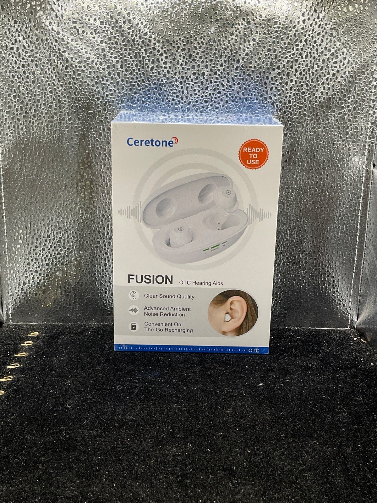 + Ceretone Fusion OTC Hearing Aids Model: CE-A61AT – White / NEW