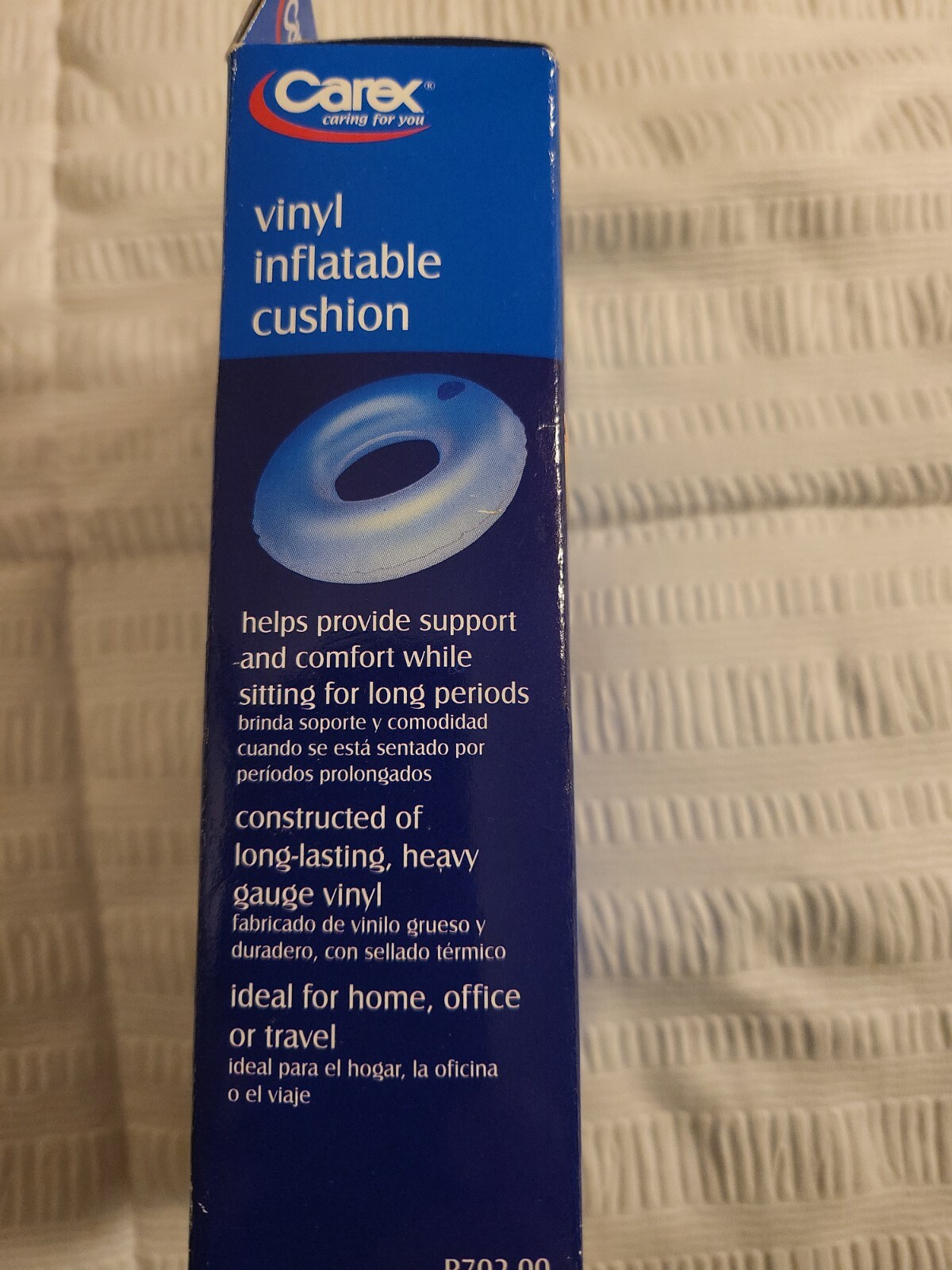 Carex Inflatable Vinyl Cushion scuffed box SR