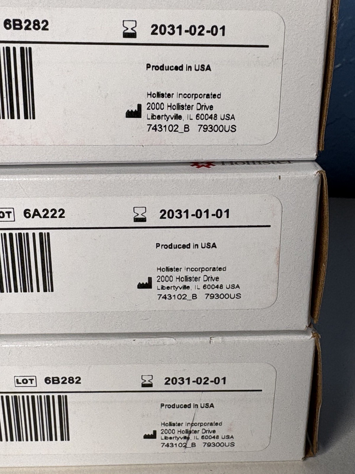 3 BOXES Hollister 79300 Adapt Barrier Paste 2.1 oz. Tube. Expires 2027-2031