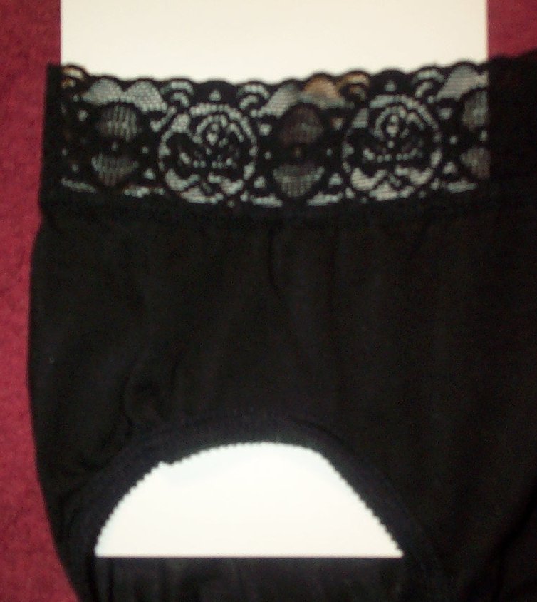 2 Pair Womens Black Size 11 / 3X Incontinence High Leg Panty Cotton/Lycra USA