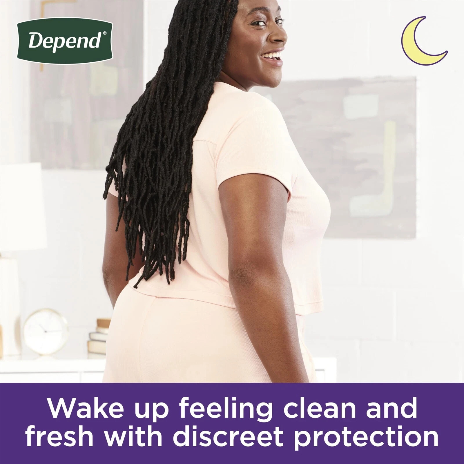 60 Count Depend Night Defense Adult Incontinence & Postpartum Bladder Leak
