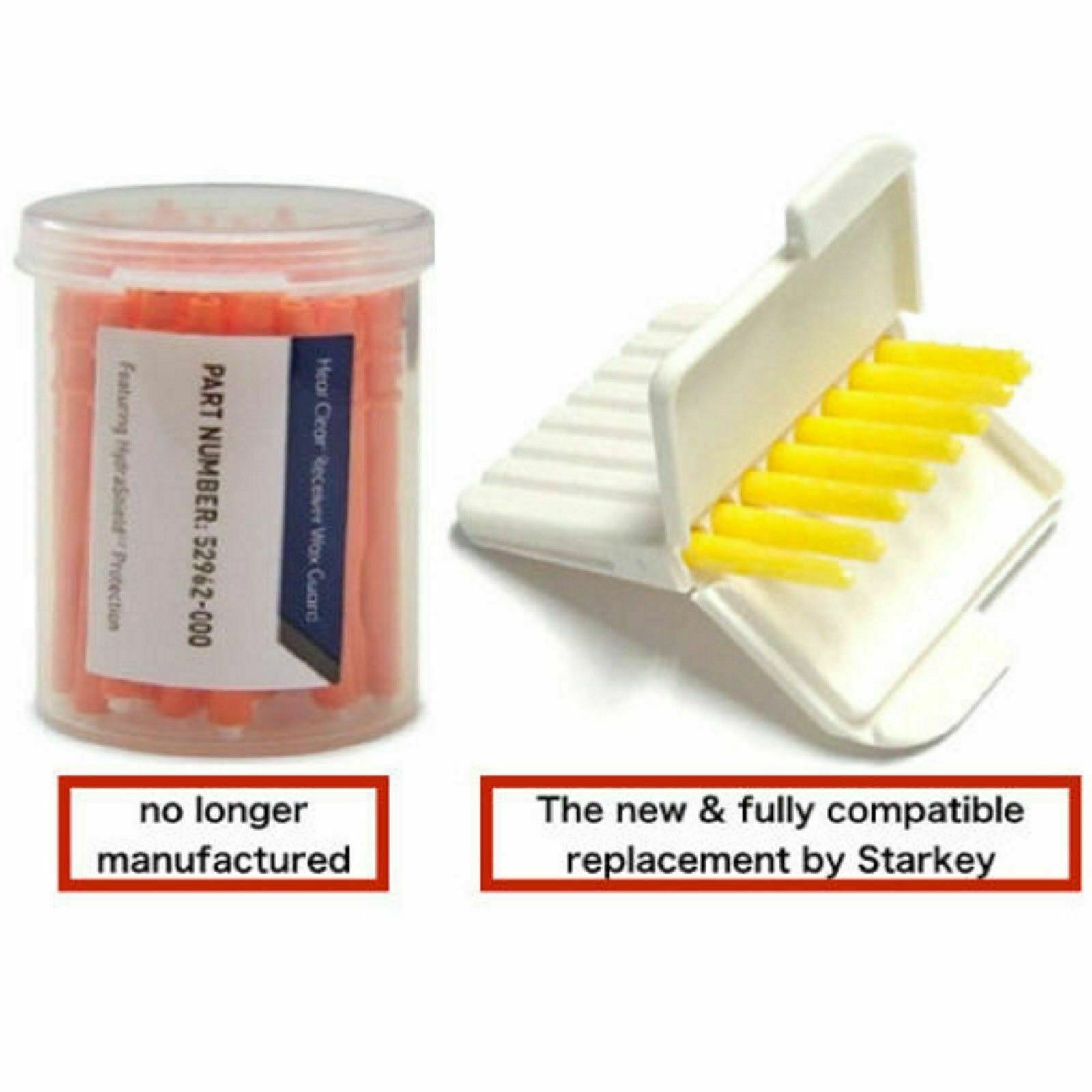 Starkey Hear Clear Hearing Aid Wax Guards (16 Filter Sticks) *USA SELLER*