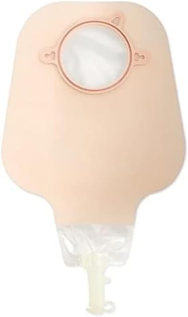 18012 New Image 2-Piece 12” High-Output Drainable Ostomy Pouch 1-3/4” Opening
