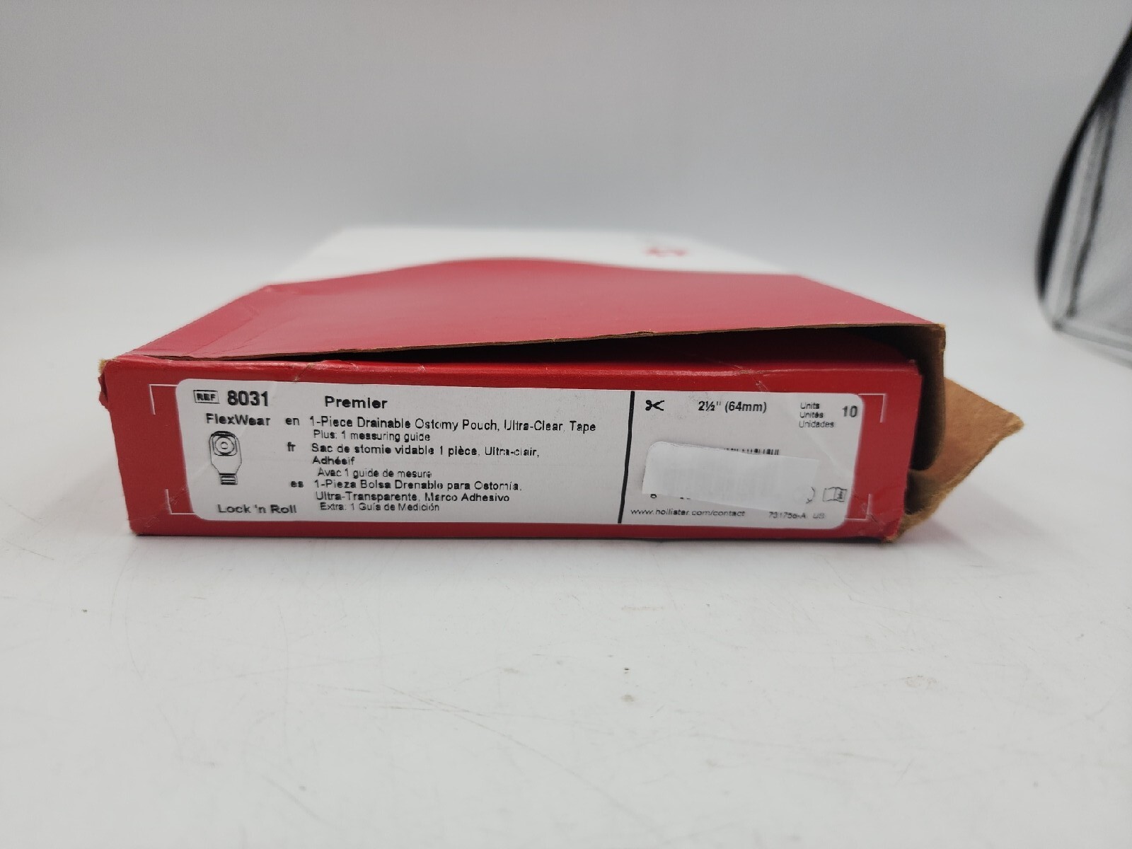 BAD BOX Premier Ostomy Pouch Drainable up to 2.5″ Stoma 1pc System 8031 10 Ct