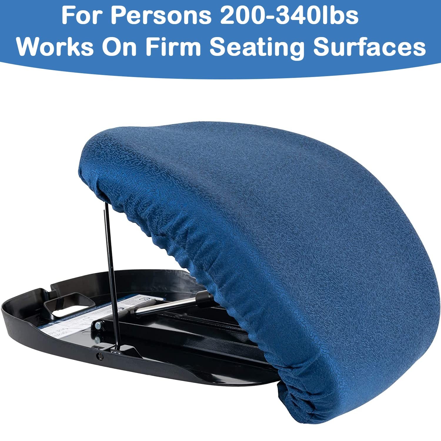 Carex Upeasy Seat Assist Plus – Portable Self-Powered Lifting Seat Cushion For