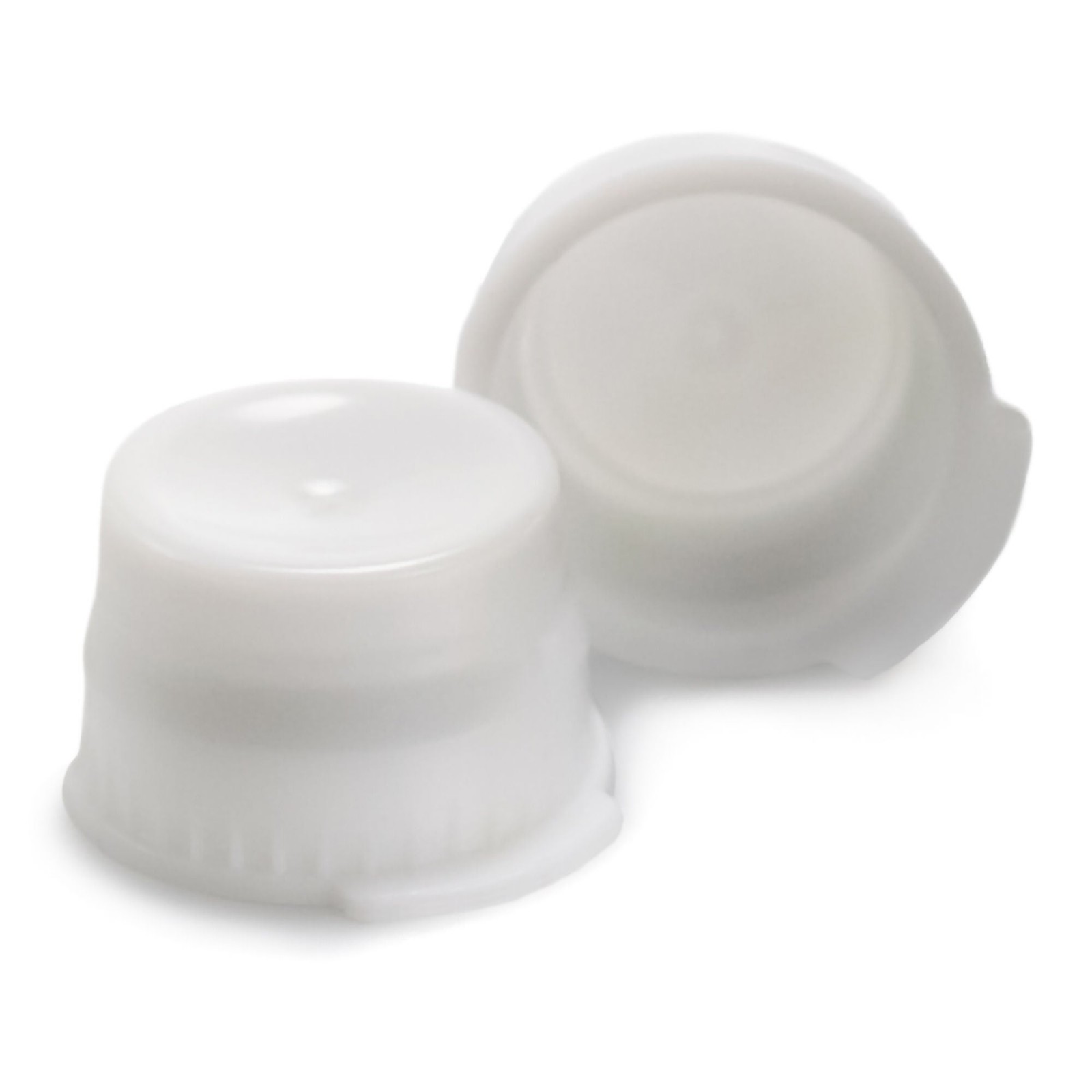 McKesson Tube Closure Single Thumb Tab White Polyethylene 1000 per Bag