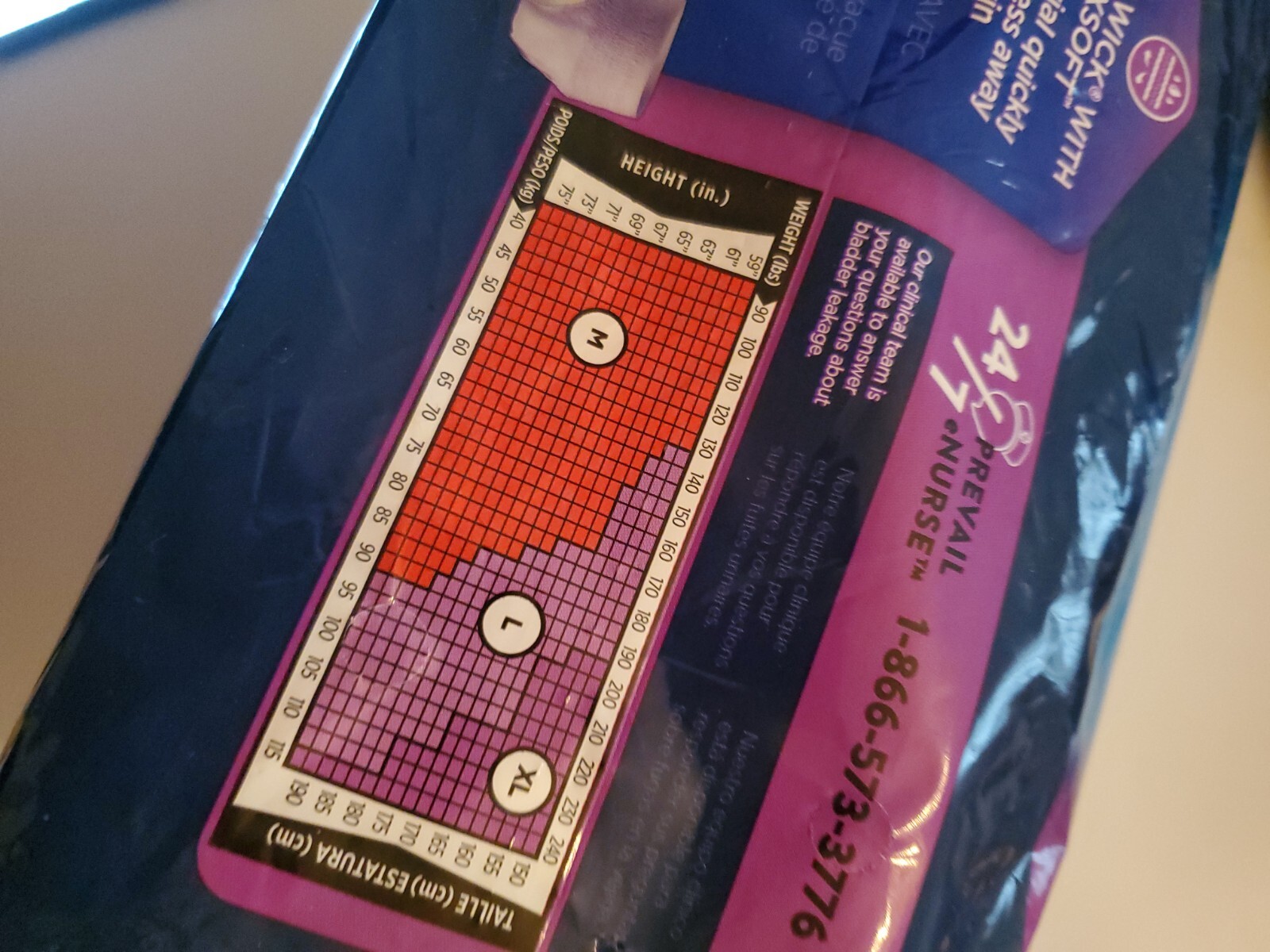 New Prevail PER FIT Womens Adult Diapers Size Medium 20 count