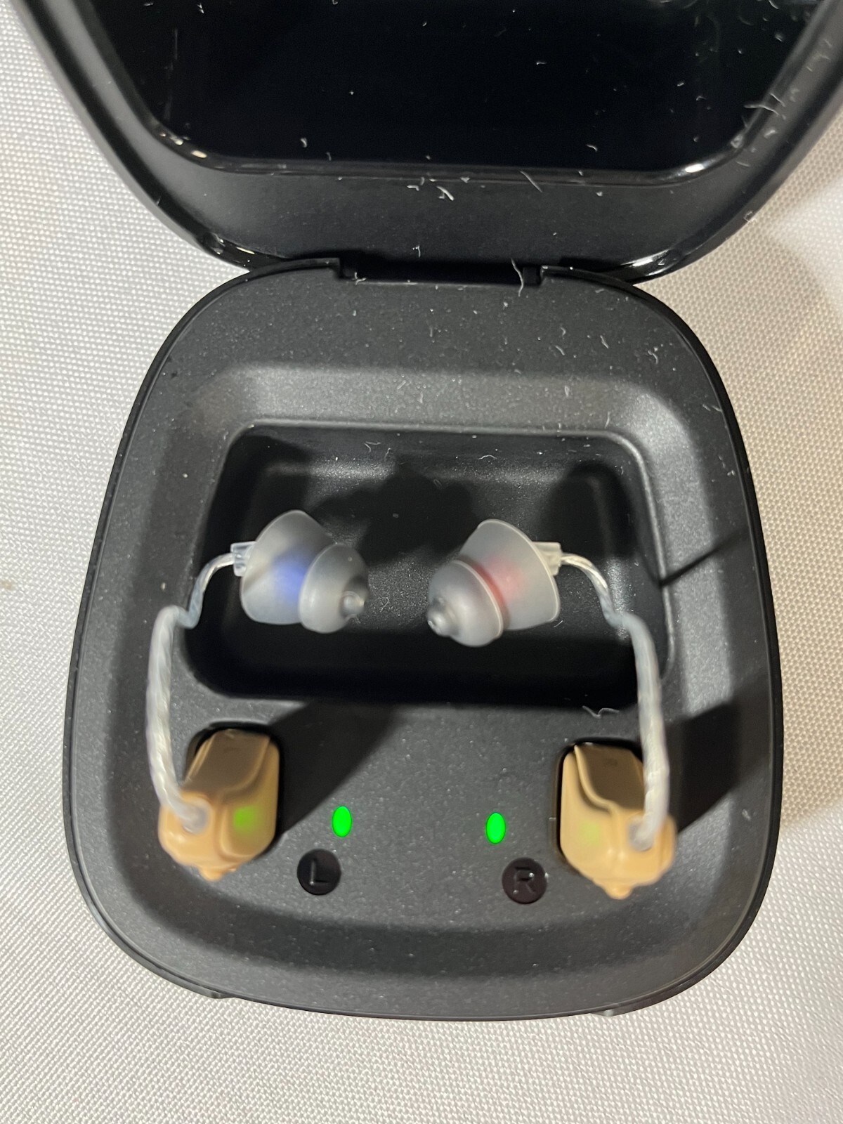NVBOTY M2231 Beige Noise Cancelling Rechargeable Hearing Aids For Seniors