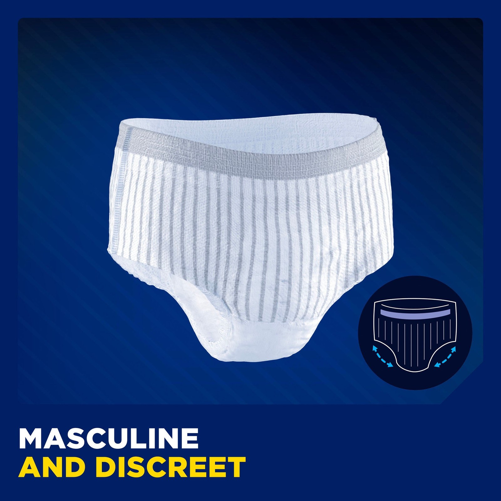 TENA Protective Disposable Underwear Male Men Small Medium – 64 Ct