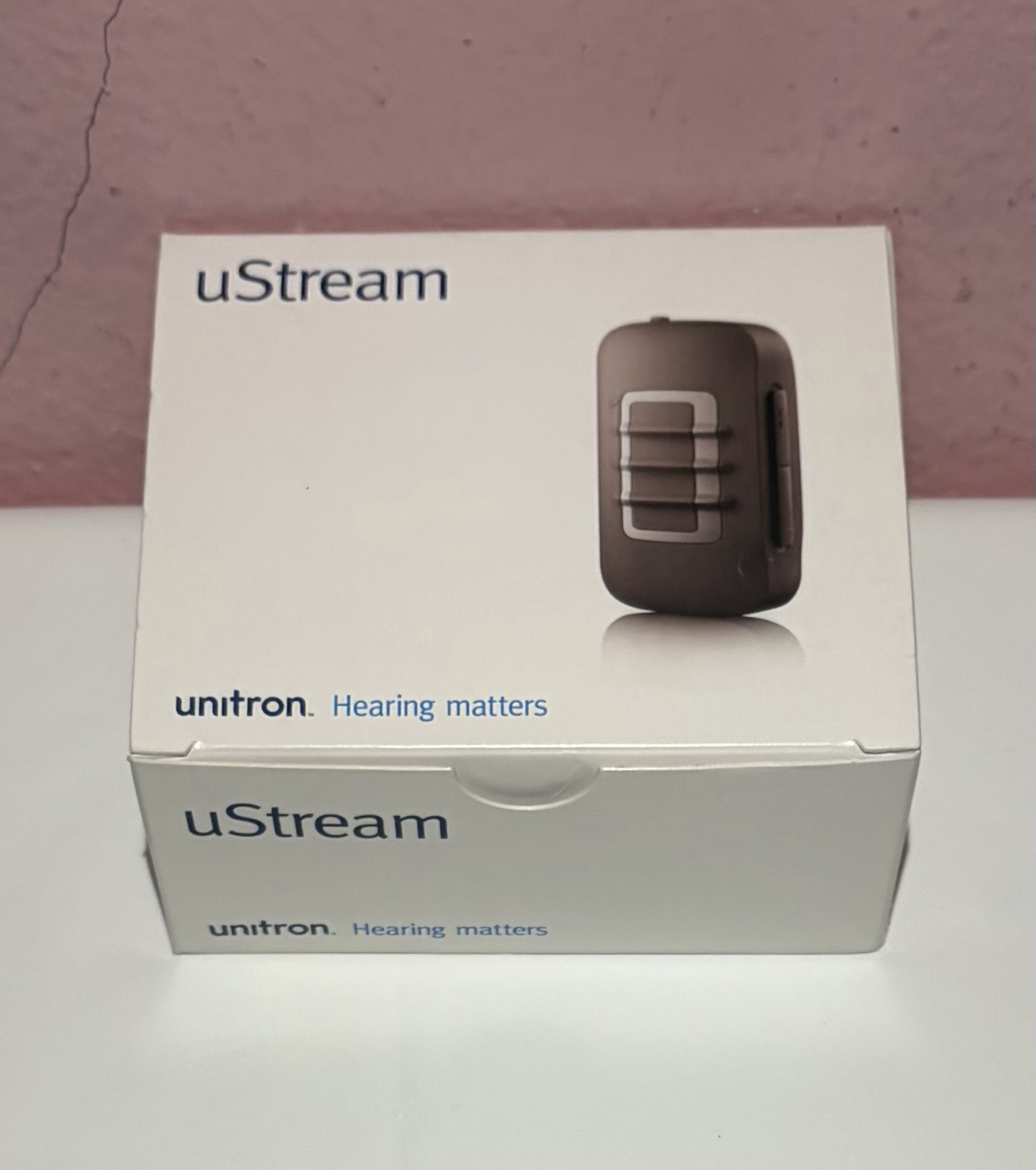 Unitron uStream Bluetooth Streaming Device Remote New Open Box