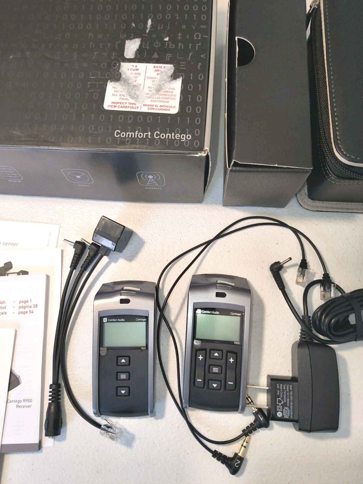 Comfort Audio Contego 900 Receiver, Communication System Working