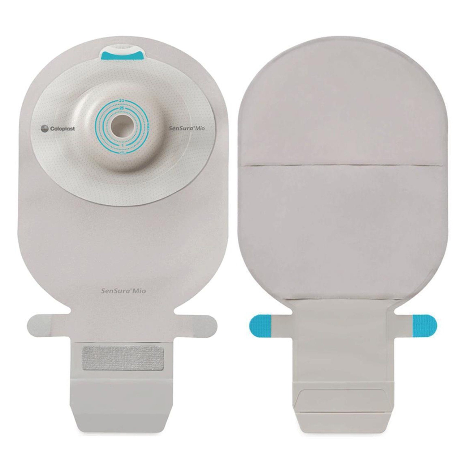 SenSura Mio Convex One-Piece Drainable Opaque Filtered Ostomy Pouch, 11 Inch