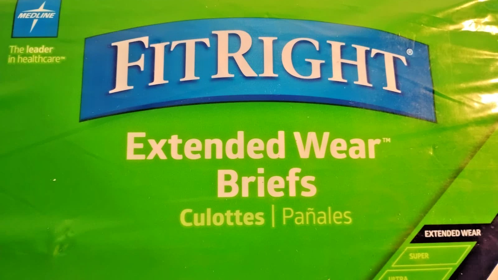 FitRight Extended Wear Overnight Adult Briefs with Tabs MTB80500Z Large 41″-59″