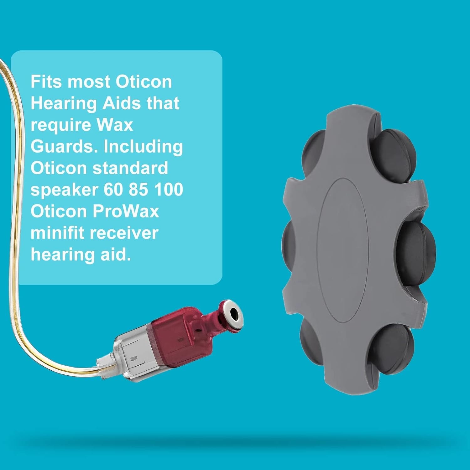 Dustproof Wax Guards for Oticon ProWax MiniFit Hearing Aids – Essential Supply