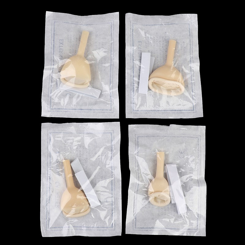 Male External Medical Sterilized latex urine collector elderly N8